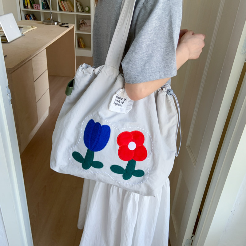 韩系少女夏日小清新托特包包女大容量百搭单肩包学生上课通勤包,箱包皮具/热销女包/男包,时尚帆布包,淘宝优惠券,粉丝福利购,淘宝优惠卷
