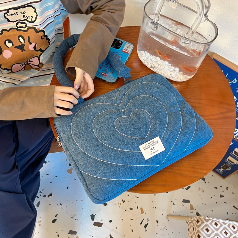 手提笔记本保护套包包女