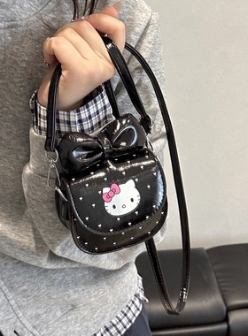 Hellokt猫迷你小包包女可爱耳机包2025新款潮个性百搭出街斜挎包