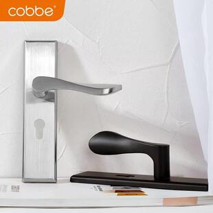门把手柄 卧室家用通用型门锁室内实木门换锁房间静音锁具老式