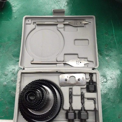 跨境 木工工具18件套木工开孔器18PCS HOLE SAW SET 五金工具组套