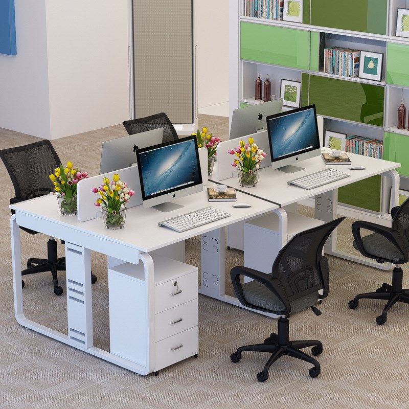职员办公桌工位 员工台式电脑办公桌椅组合 简约隔断职员办公桌,居家布艺,办公桌垫,淘宝优惠券,粉丝福利购,淘宝优惠卷