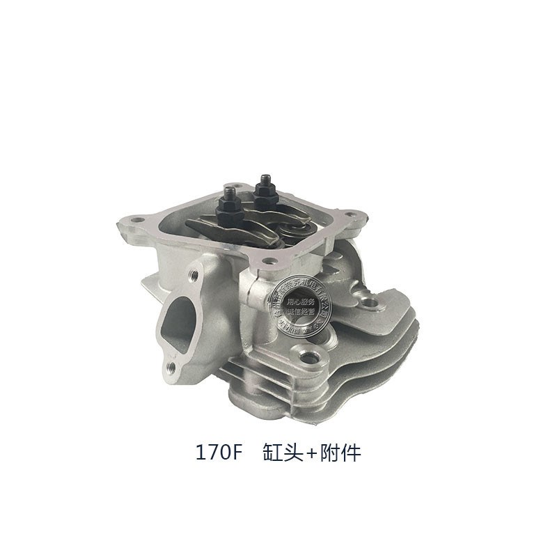 汽油机配件GX160 200缸盖总成168F 170F 发电机2-3kw缸头气门总成