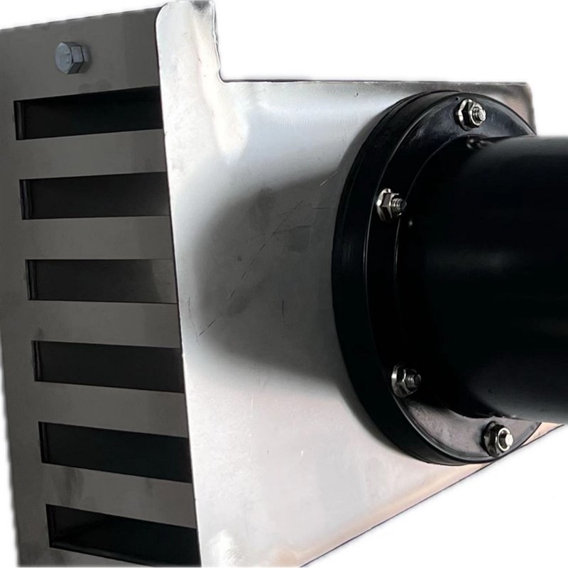 不锈钢侧排雨水斗 侧入式穿墙落水斗女儿墙圆口穿墙漏斗 直发