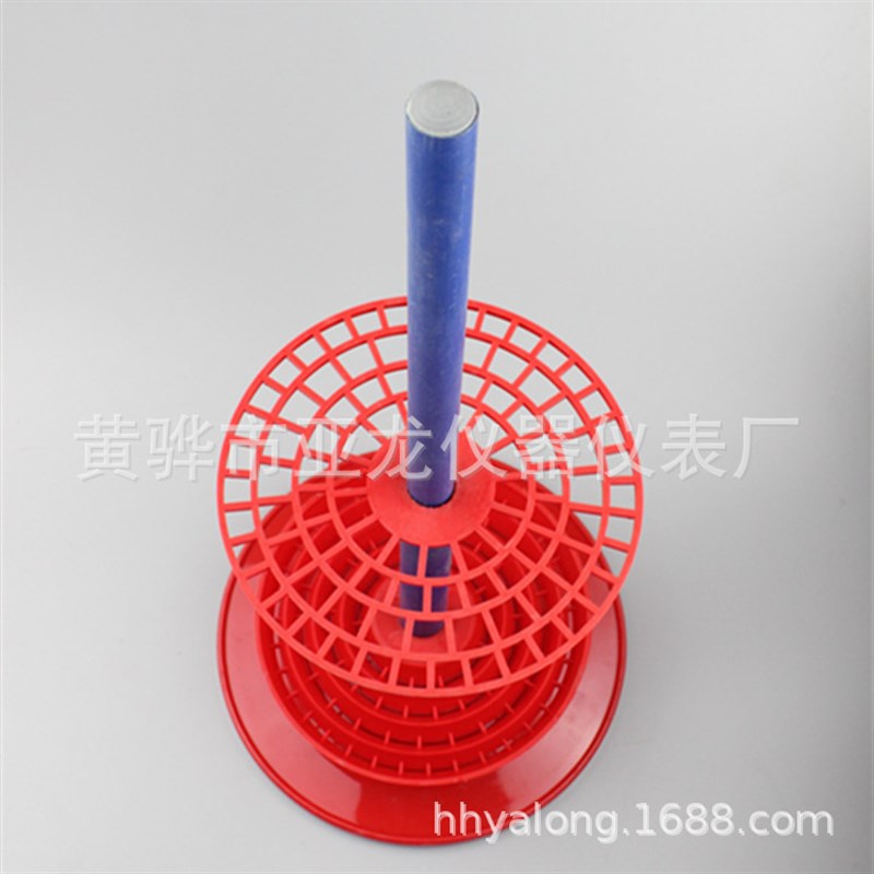 出口型移液管架 吸管架刻度吸管架 移液管架 红色吸管架