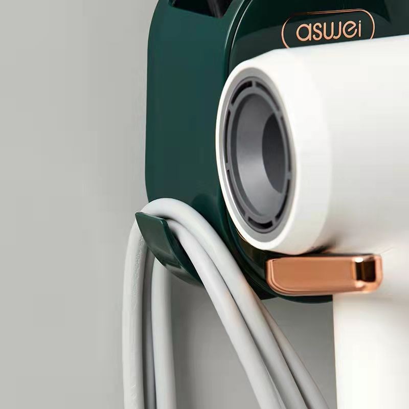 吹风机置物架免打孔卫生间浴室厕所电吹风挂架风筒放置收纳支架子