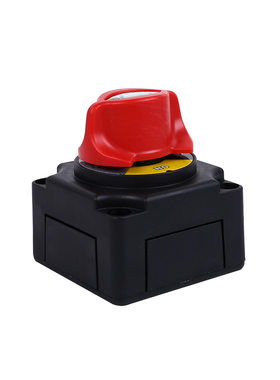 12V300A大电流旋钮开关房车汽车电瓶断电开关游艇船型开关