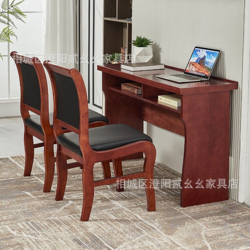 双人会议桌长条桌三人培训桌油漆实木贴皮会议桌椅组合学习桌课桌,商业/办公家具,会议桌,淘宝优惠券,粉丝福利购,淘宝优惠卷