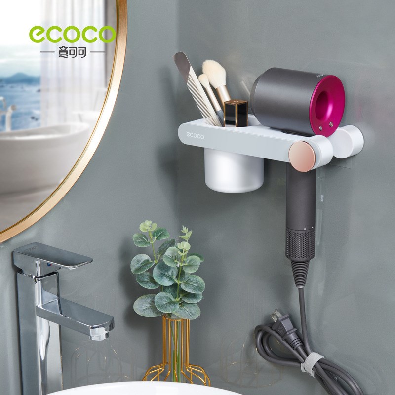 吹风机置物架卫生间浴室电吹风挂架支架戴森徕芬放置架免打孔架子