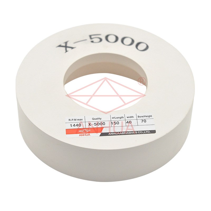 X-5000抛光轮 玻璃双边机精抛轮氧化铈磨轮 玻璃磨边加工抛亮砂轮