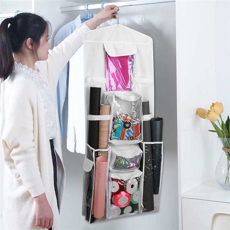 特价现货跨境热销礼品挂袋 ,600D牛津布收纳挂袋,彩贴卷纸收纳