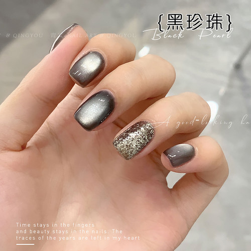 晶石黑骑士美甲Limitpretty