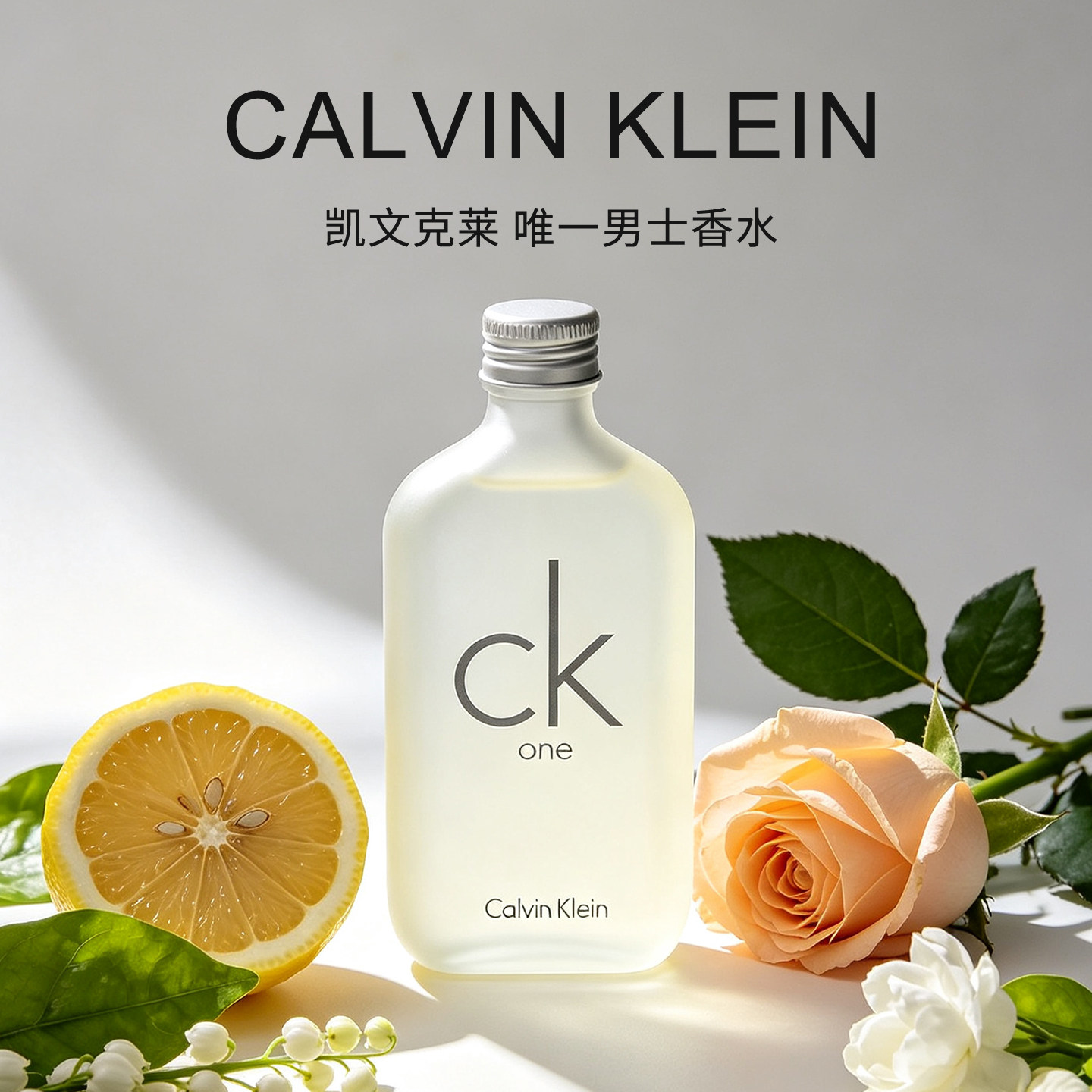 香港直邮Calvin Klein/凯文克莱CK-one中性淡香水100ml芳香柑橘调