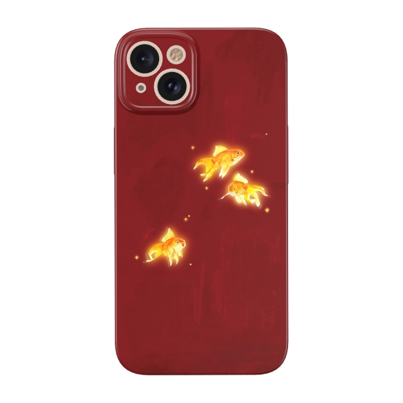 锦鲤菲林壳苹果安卓多种型号精孔