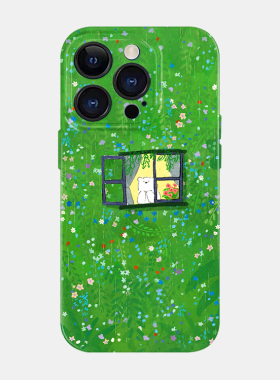 期盼~绿色手机壳iPhone16小米15苹果14promax高级感轻奢ins风nova13华为mate小众vivos19适用oppo荣耀200菲林
