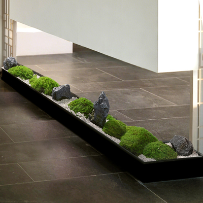 仿真绿植地貌造景苔藓仿山丘布景