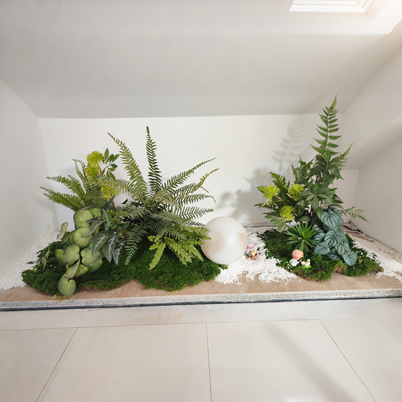 仿真花假植物苔藓造景装饰组合