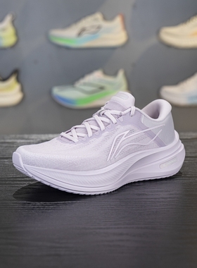 李宁运动鞋越影5秋冬新款女士软弹舒适反光缓震支撑跑鞋ARHV016