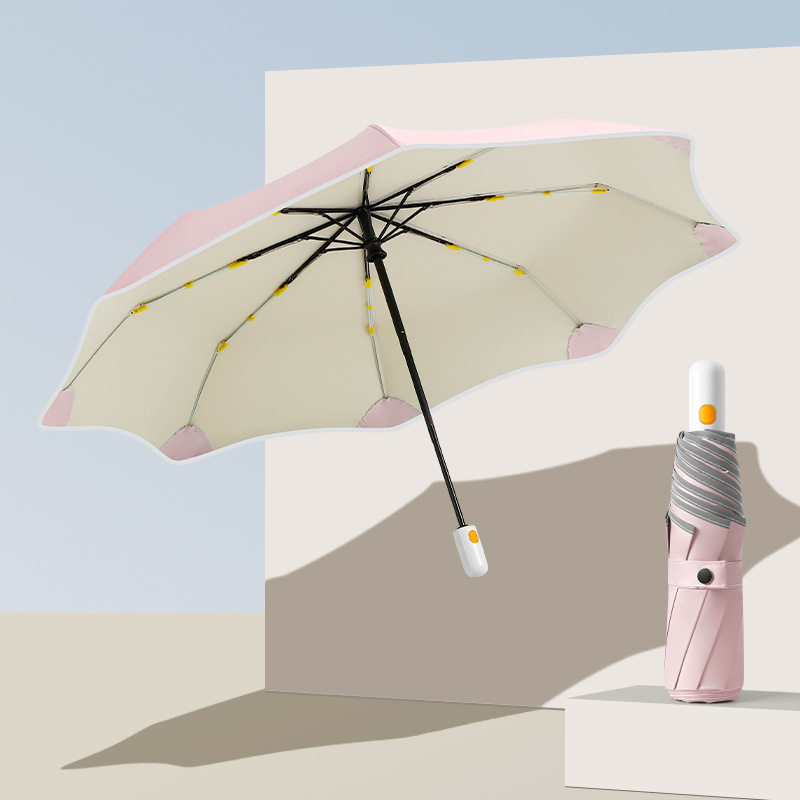 可折叠晴雨伞新款女生便携学生折叠太阳伞超大两用结实一键超轻折,居家日用,伞帽,淘宝优惠券,粉丝福利购,淘宝优惠卷