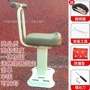 电动车儿童座椅垫子儿童专用固定带娃加厚电瓶车凳绑带绿源拆踏板