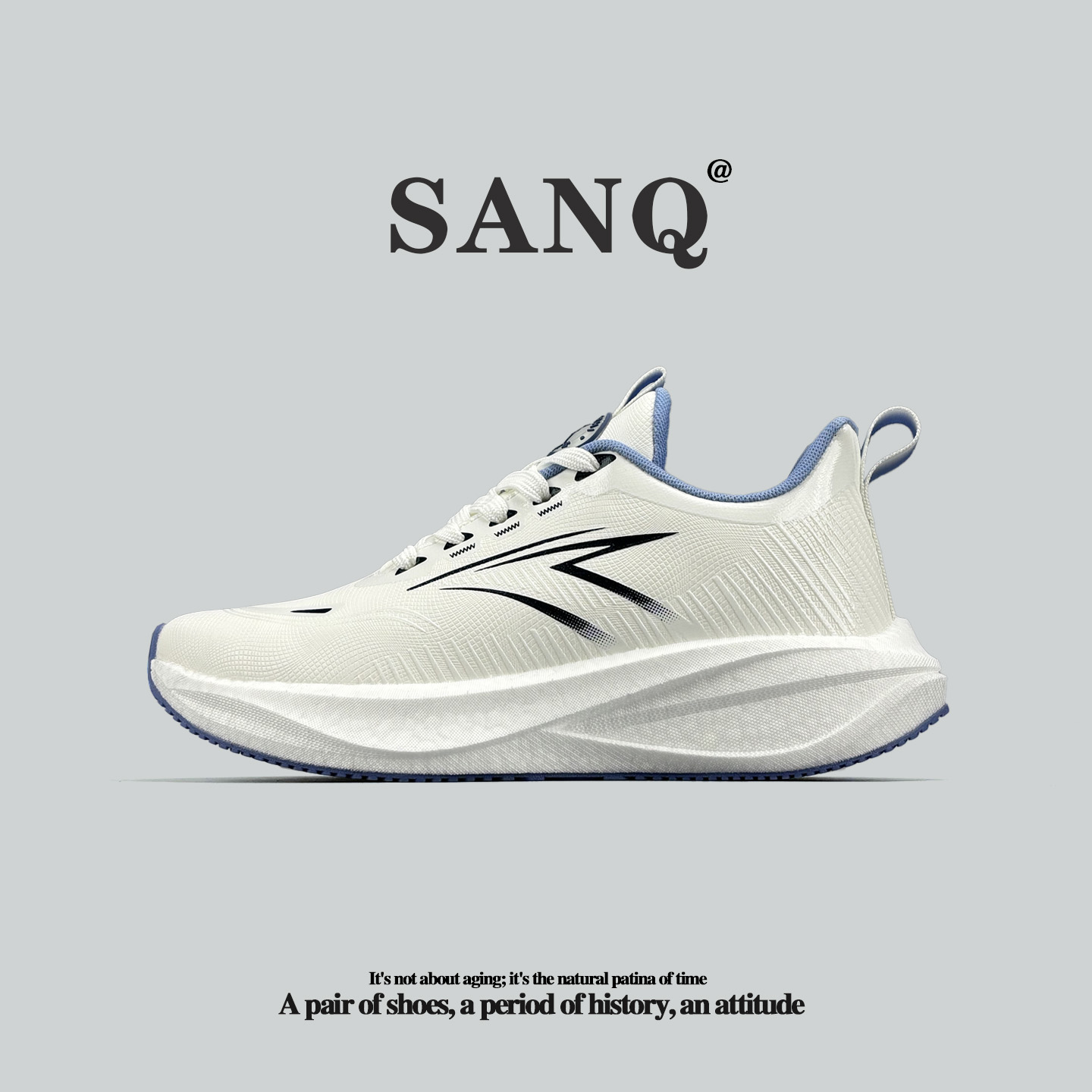 稀缺英国单外贸跑步鞋真爆米花运动鞋情侣款时尚休闲鞋全皮面防水