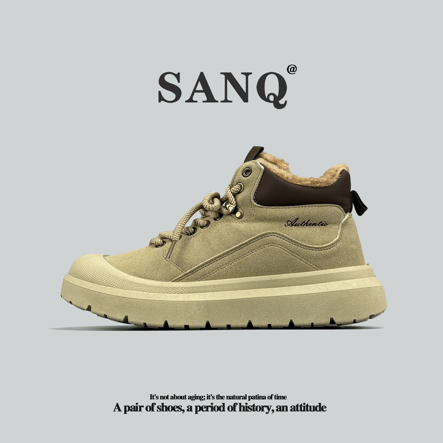 外贸德国单雪地靴加绒加厚大棉鞋