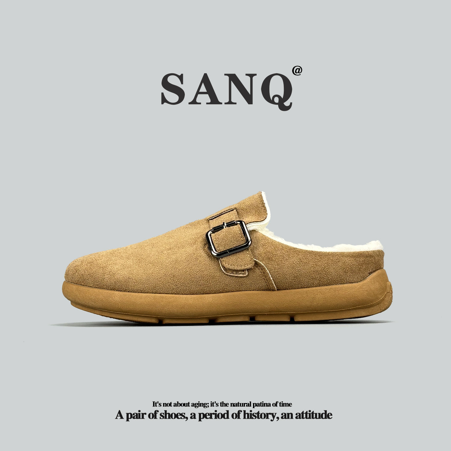 外贸美国单勃肯棉鞋加绒一脚蹬懒人鞋冬季保暖居家户外休闲男棉靴,流行男鞋,棉鞋,淘宝优惠券,粉丝福利购,淘宝优惠卷