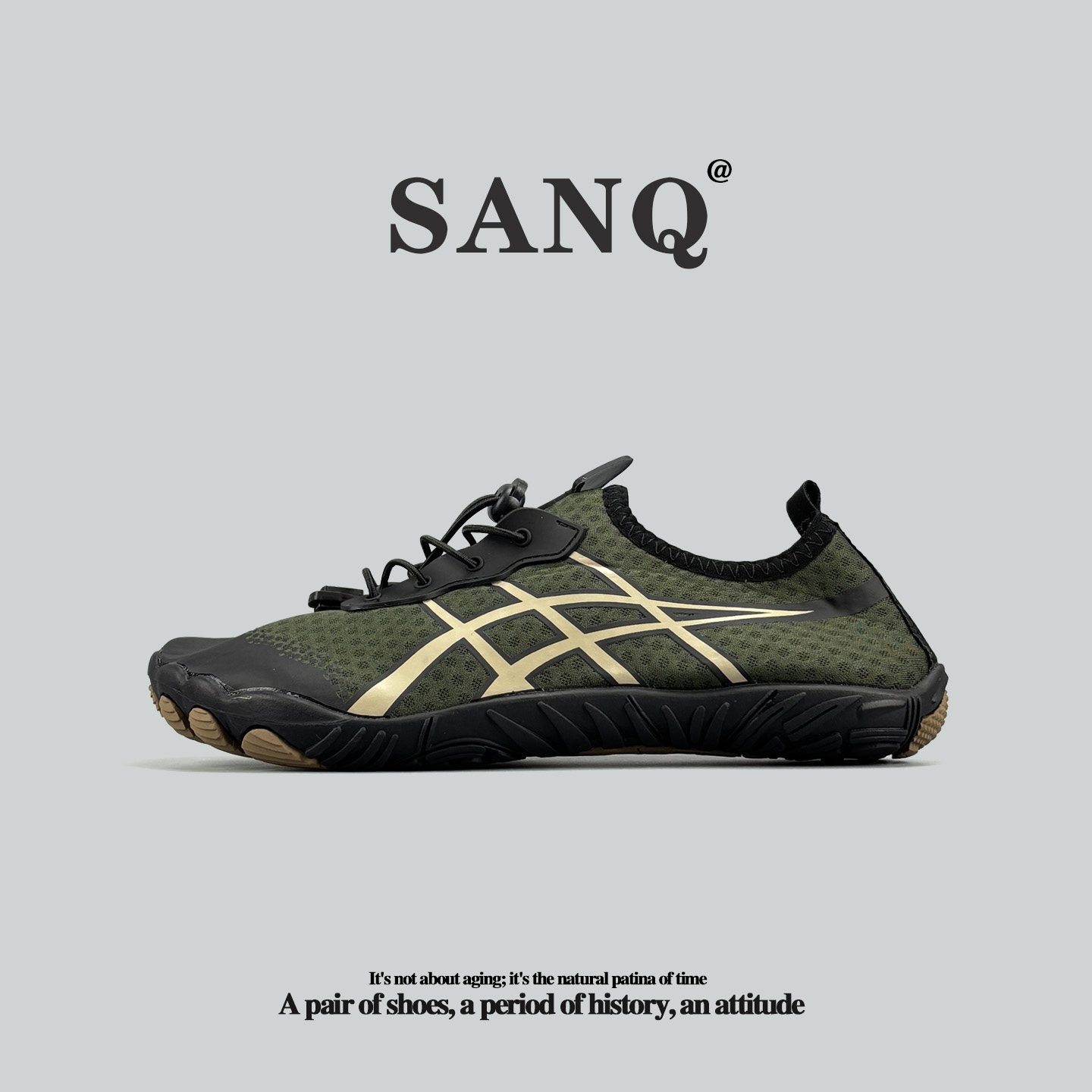 外贸出口美国单溯溪鞋排水速干涉水鞋瑜伽健身网面鞋男户外休闲鞋