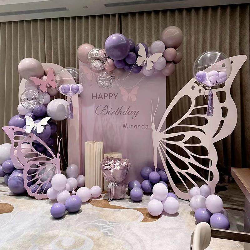 18岁女孩成人礼仪式感气球定制生日布置惊喜氛围蝴蝶装饰kt板背景,节庆用品/礼品,装扮布置套餐,淘宝优惠券,粉丝福利购,淘宝优惠卷