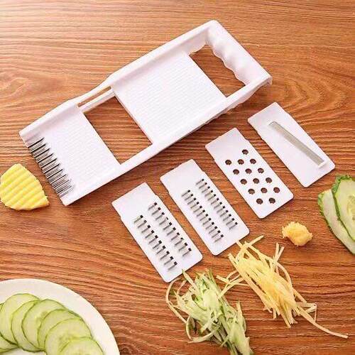 Multifunctional Kitchen Vegetable Slicer and Shredder, Quick