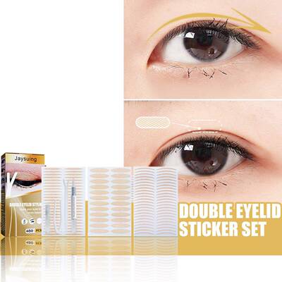 Jaysuing Double Eyelid Stickers Shaping Cream Eye Makeup Too