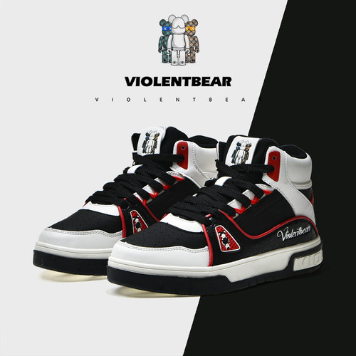 暴力熊旗舰店官方正品高帮板鞋