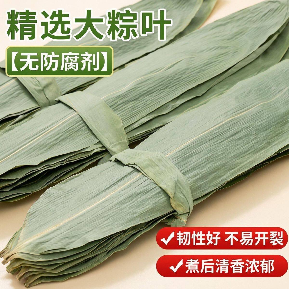 粽叶新鲜干粽叶批发端午节家用粽子纯天然野生竹叶叶子棕子叶商用