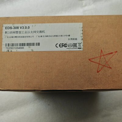 议价MOXA EDS-308 V3.0.0工业以太网交换机，8可维修