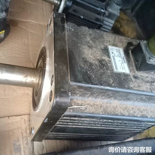 议价两台伺服电机型号BGH1803M12A1C具体可维修