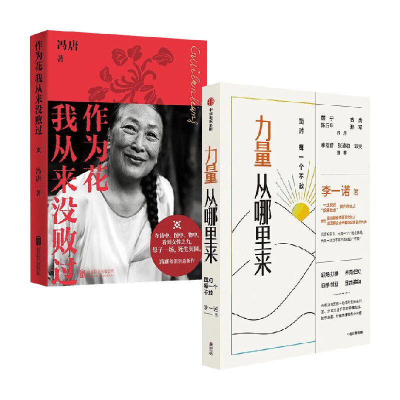 作为花我从来没败过+力量从哪里来 李一诺等 著 励志与成功