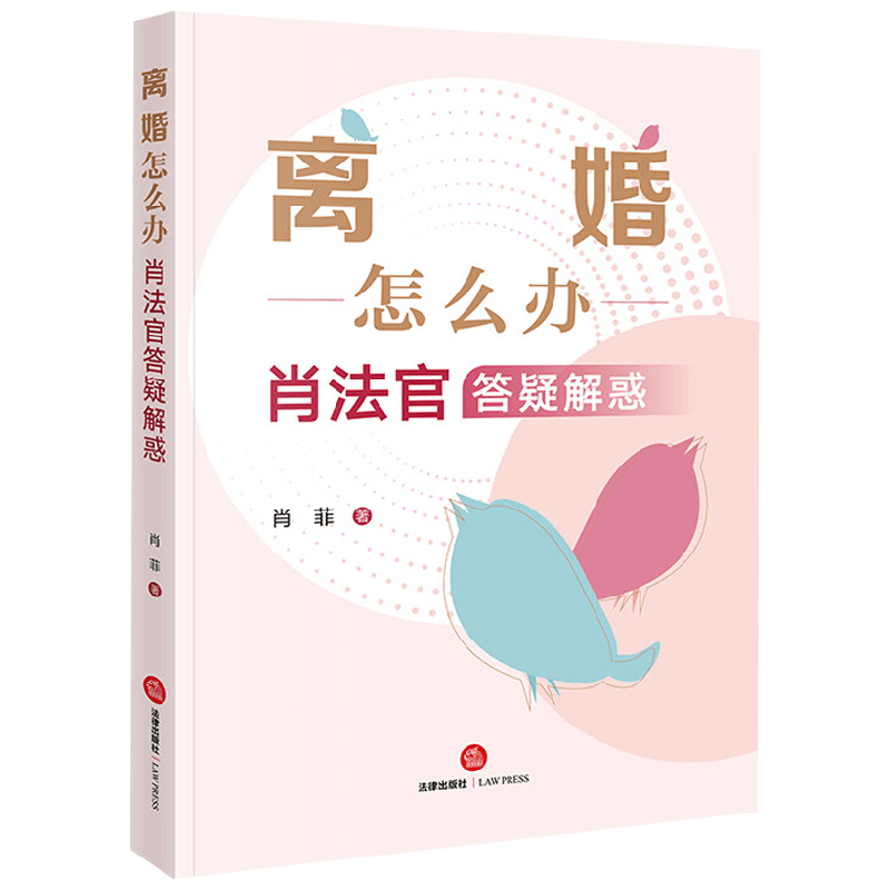 离婚怎么办 肖法官答疑解惑 肖菲 著 法律