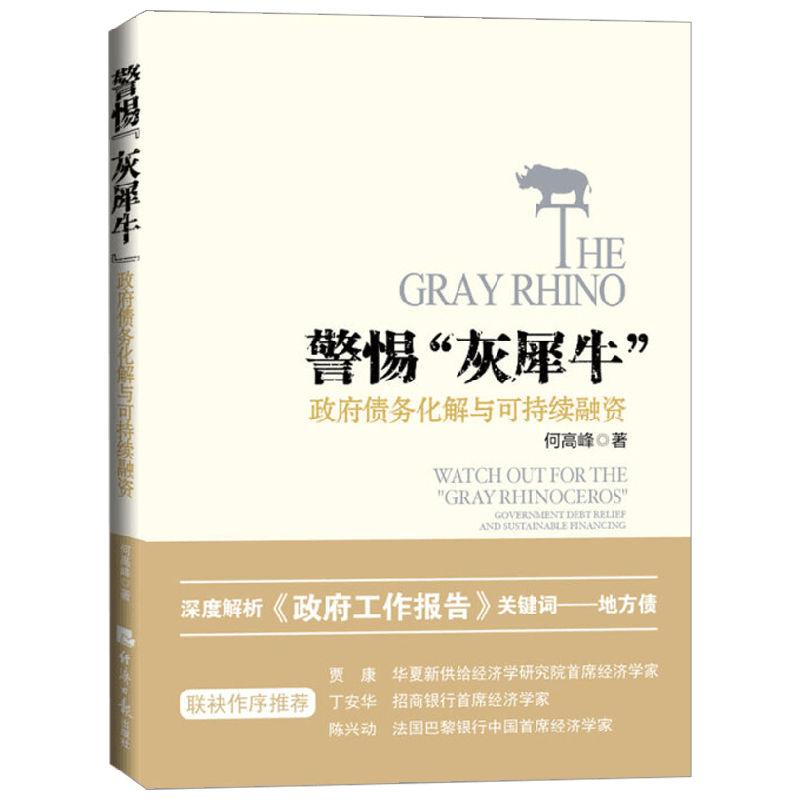 警惕 灰犀牛 政府债务化解与可持续融资 何高峰 著 经济