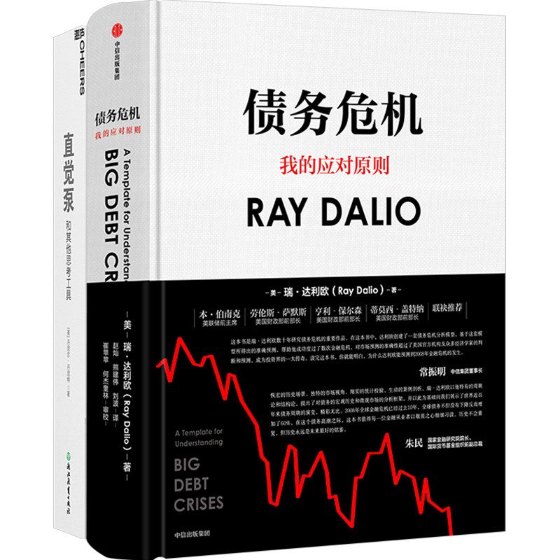 债务危机+直觉泵 套装2册 借助直觉化繁为简 养成独有的思考方法 中信