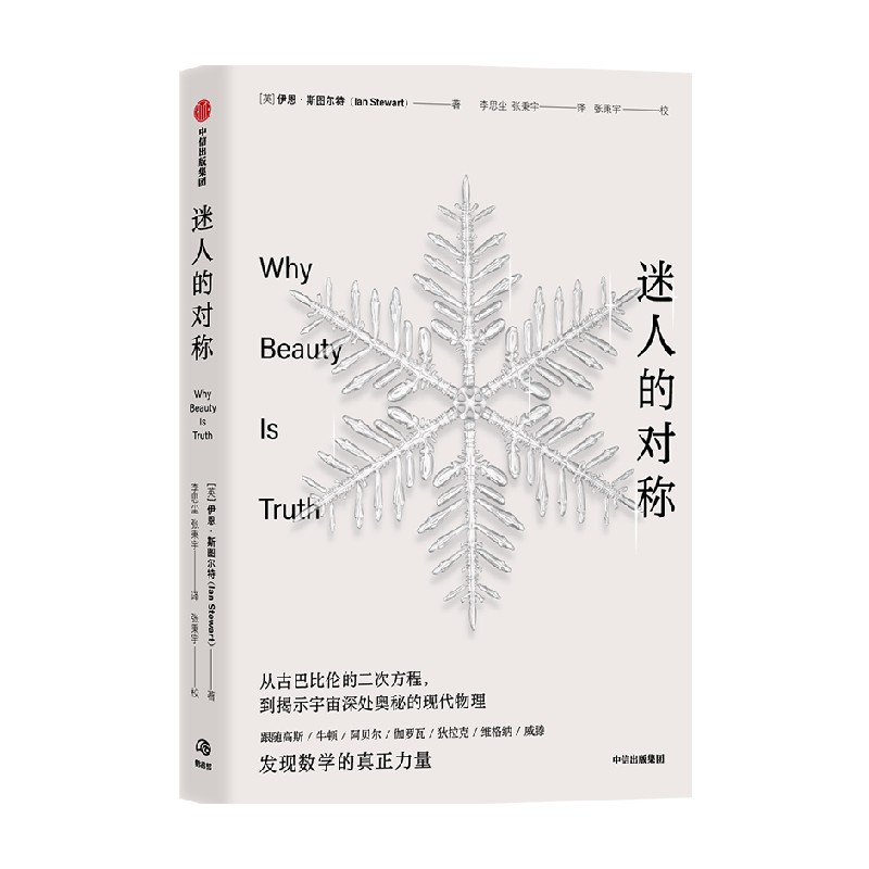 迷人的对称 从古巴比伦的二次方程 到揭示宇宙深处奥秘的现代物理 伊恩斯图尔特 著 跟随闪耀天才的故事 探索对称的历史