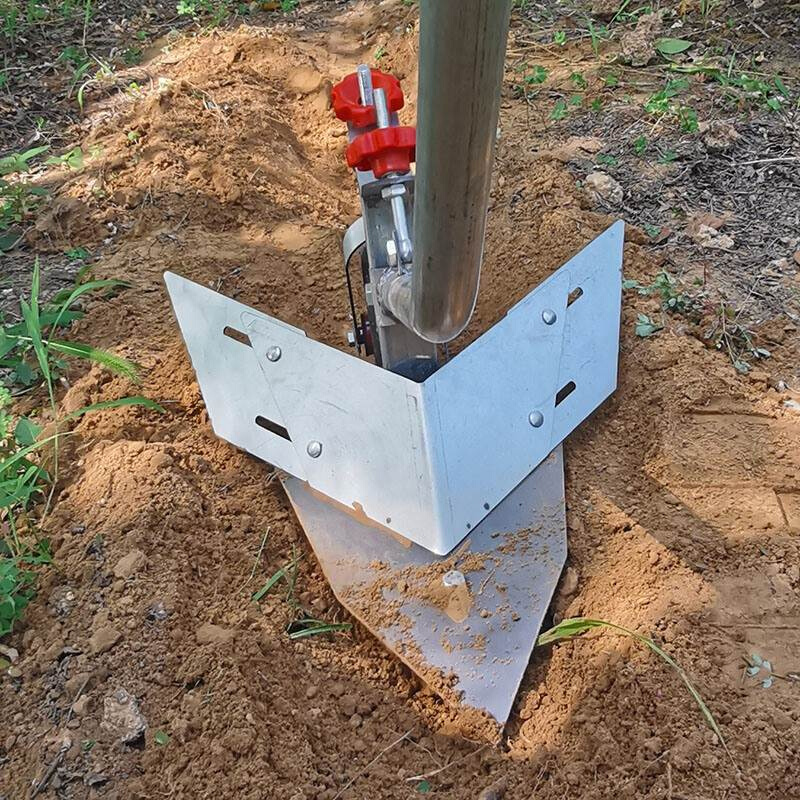 新品小型耕地机家用单人手拉犁人工开沟手动铧式犁多功能翻地松品