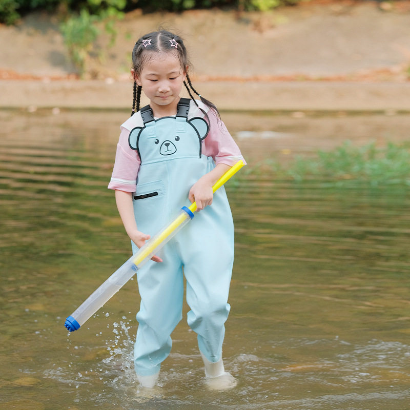 儿童玩水连体下水裤新款男童背带裤雨裤雨衣水衣雨靴游戏装备半身,居家日用,下水裤,淘宝优惠券,粉丝福利购,淘宝优惠卷