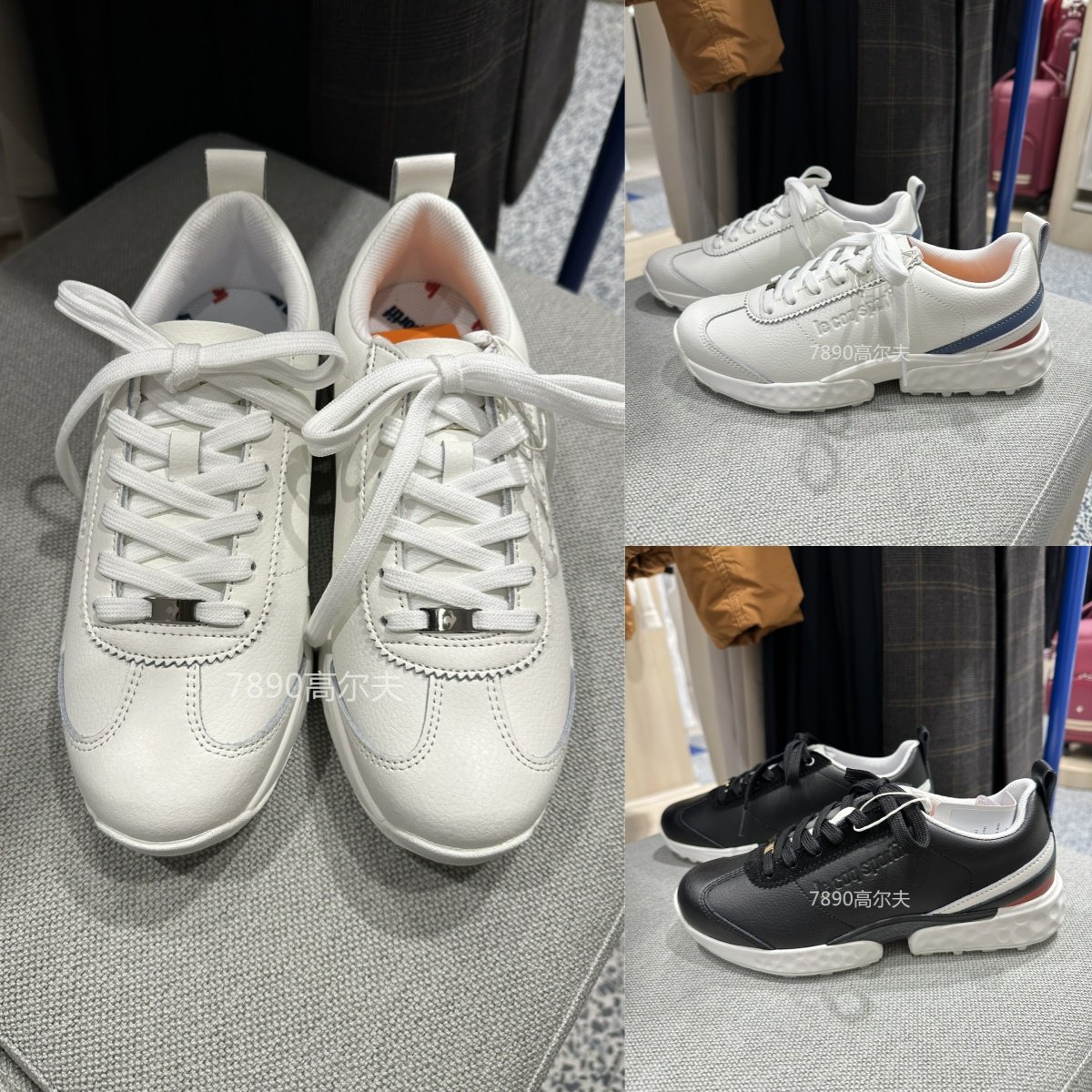 24早春新品乐卡克大公鸡高尔夫球鞋男女同款系带防滑鞋子韩国代购