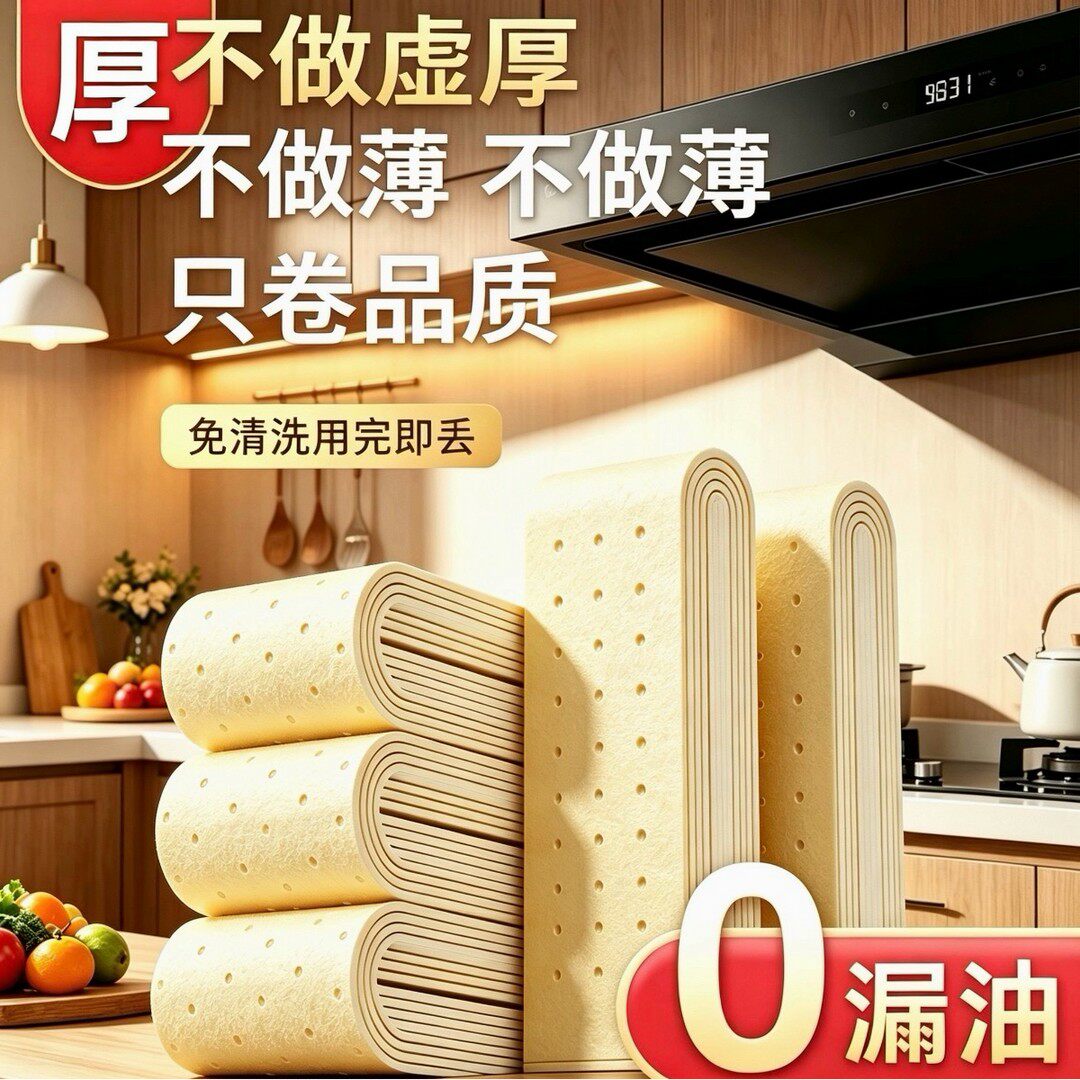油烟机过滤膜防油免洗