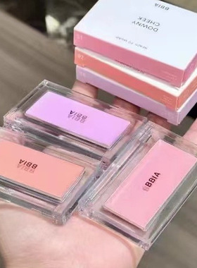 碧娥小猴子推荐腮红膏01日韩学生裸妆自然哑光奶油色滋润嘭嘭腮红