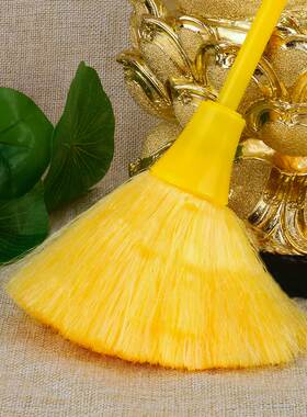 佛像清洁专用佛尘扫佛龛掸子清洁刷子净佛巾佛堂用品除尘清洁