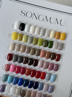 100色日式 A100 甲油胶一色一备案A51 罐装