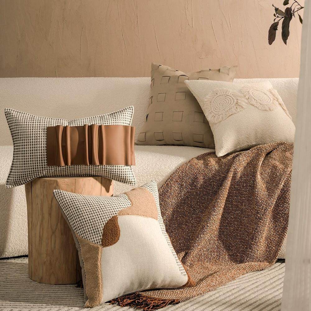 柏洛斯侘寂风高端酒店别墅样板间沙发抱枕组合配客厅靠背套垫床上,居家布艺,靠垫/抱枕,淘宝优惠券,粉丝福利购,淘宝优惠卷