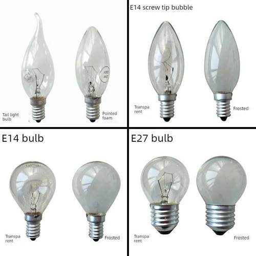 E27大头圆灯泡E14蜡烛形尖灯泡旧灯泡钨丝灯15W25W40W三速可调光