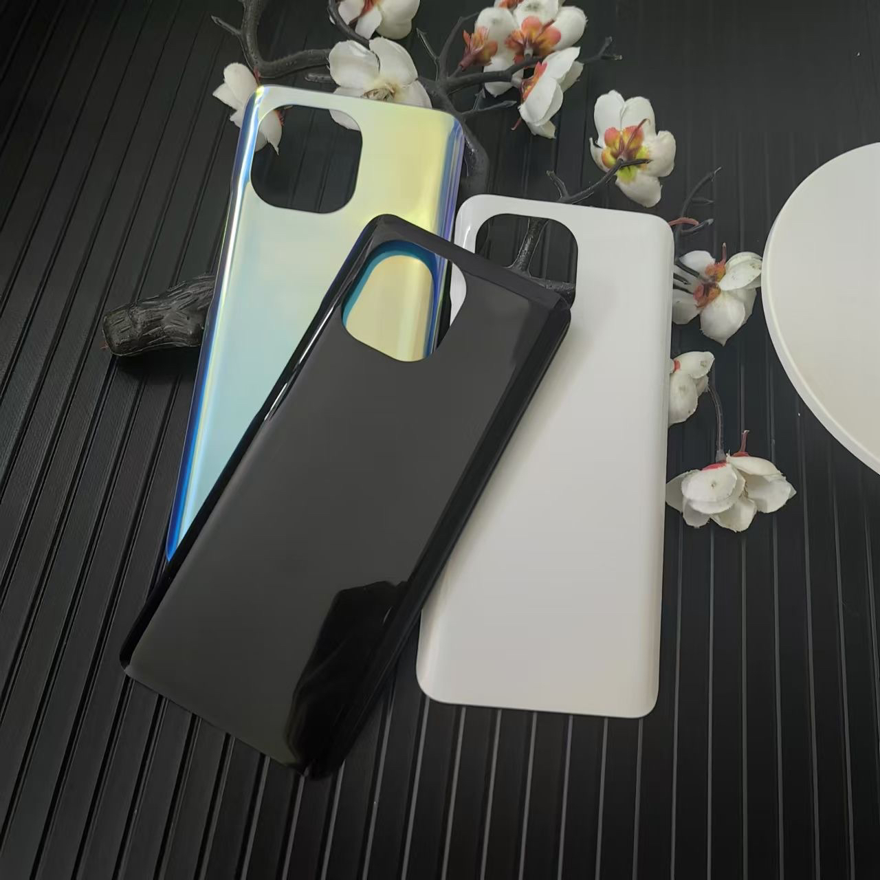 适用小米11后盖玻璃改装透明塑料后盖替换原装手机电池后外背屏壳